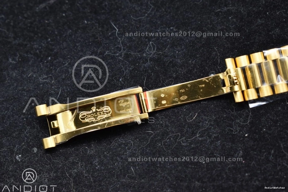 664 228238 Bracelet Dial VR3255 Edition (Gain ZeroBulk President 1:1 Date YG Best Silver ARF On Day Weight) Roman 40 0320